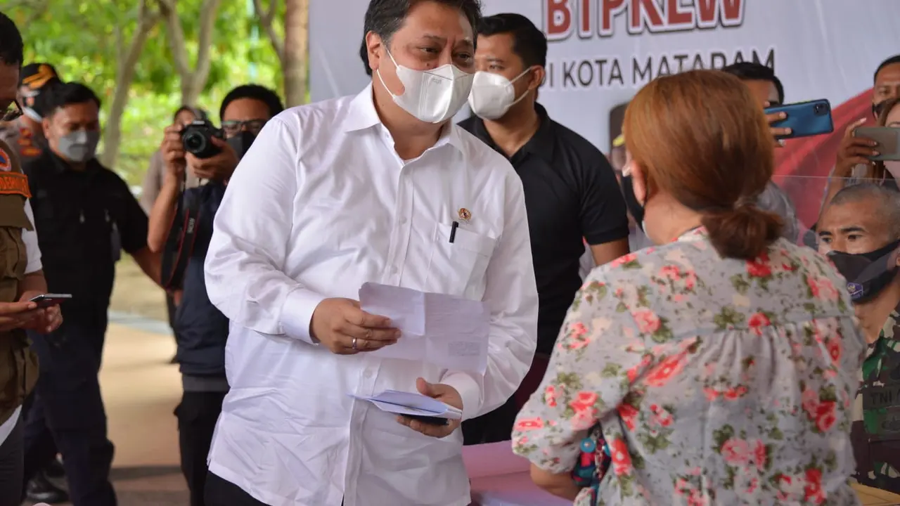 Bantuan Tunai PKL dan Warung di Provinsi NTB