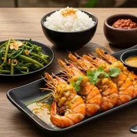 Udang Bakar Saus Mentega (AI Generated)