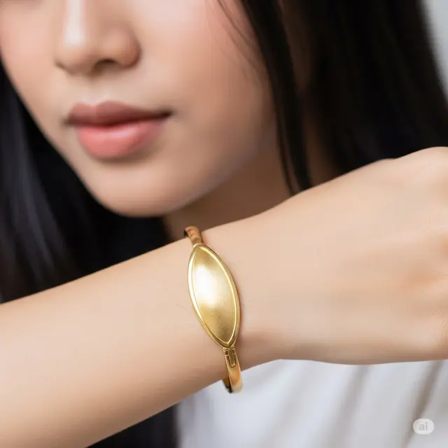 Model Gelang Emas Dewasa Terbaru 5 Gram. Foto: Gemini