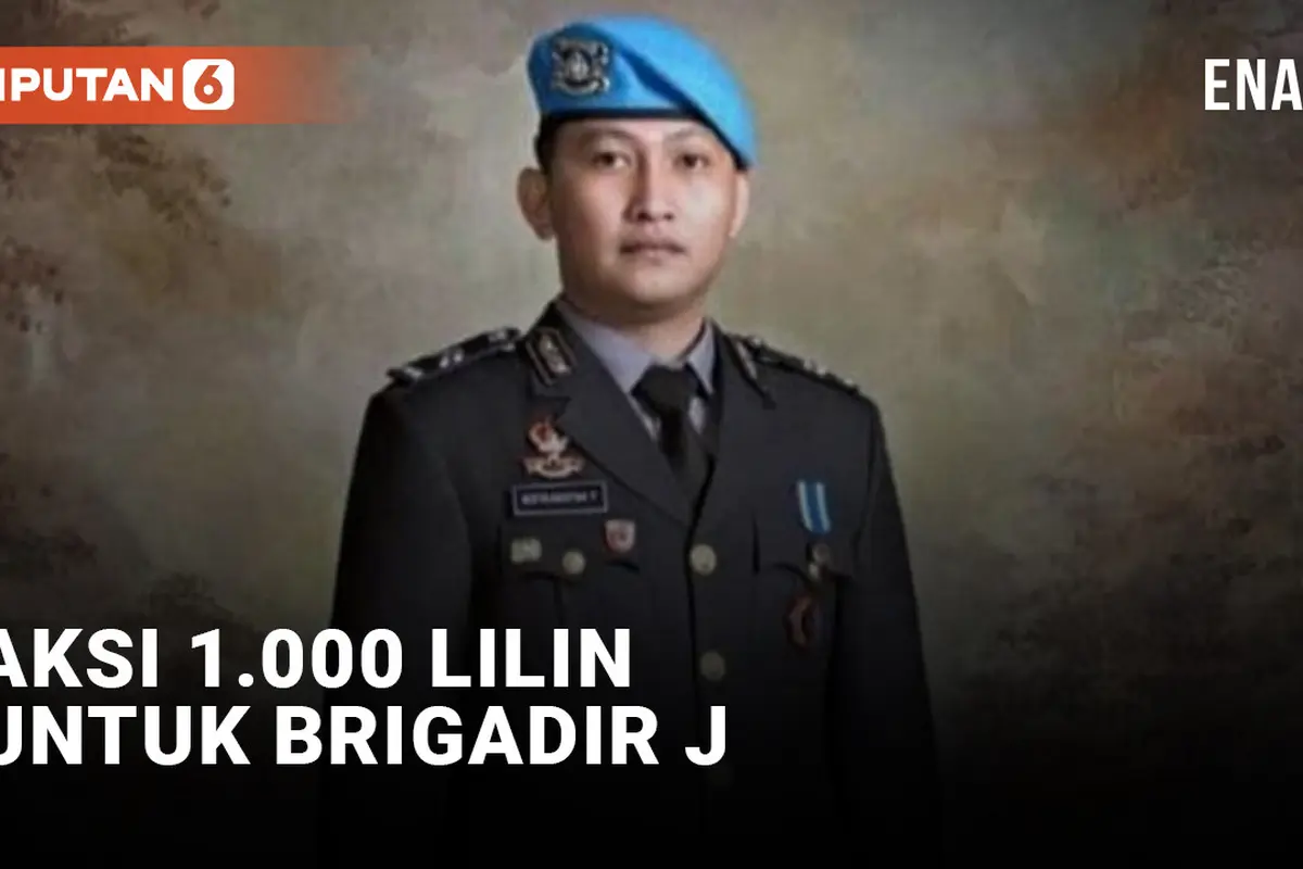 Aksi 1.000 Lilin Untuk Brigadir J