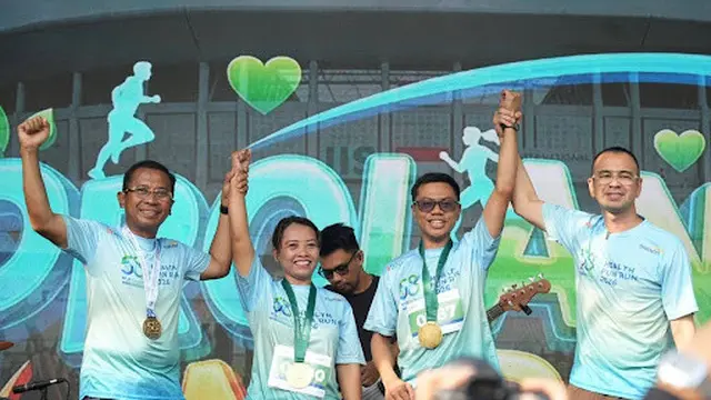 BPJS Kesehatan Gelar Health Fun Run di GBK, Ajak Generasi Muda Hidup Sehat