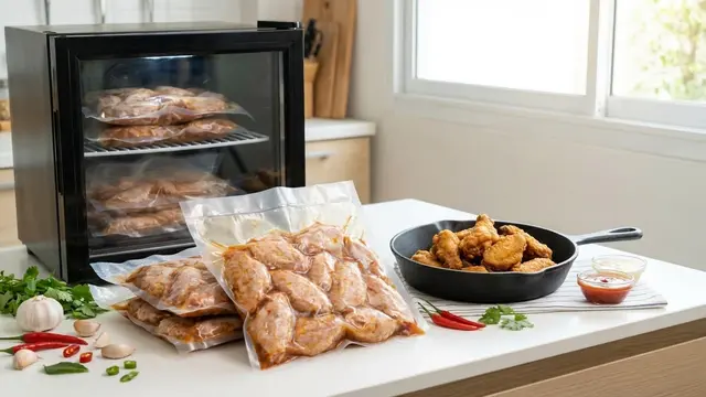 Ilustrasi Ide Jualan Chicken Wings Frozen/Siap Goreng/Gemini AI