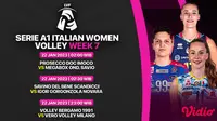 Dapatkan Live Streaming Serie A1 Italian Women Volley Pekan ke-7 di Vidio Minggu, 22 Januari