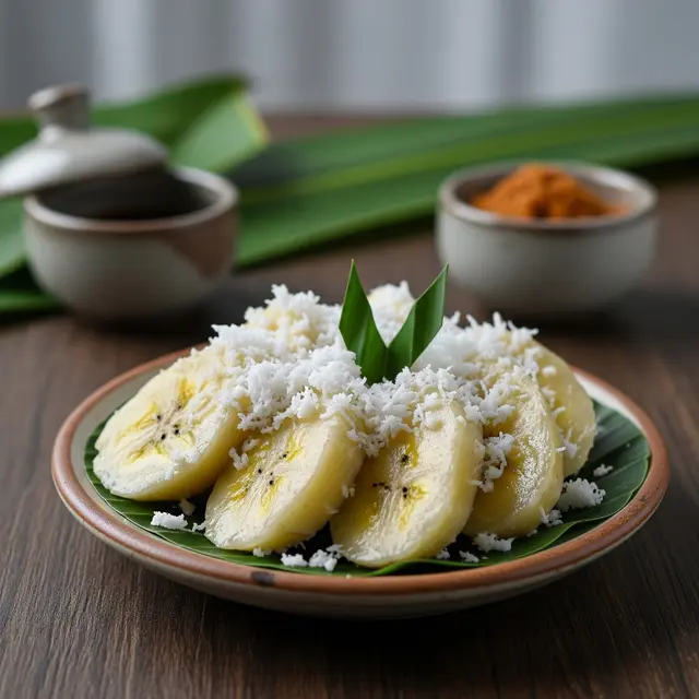 Bolu Pisang 1 Telur Takaran Gelas (Image by Gemini AI)
