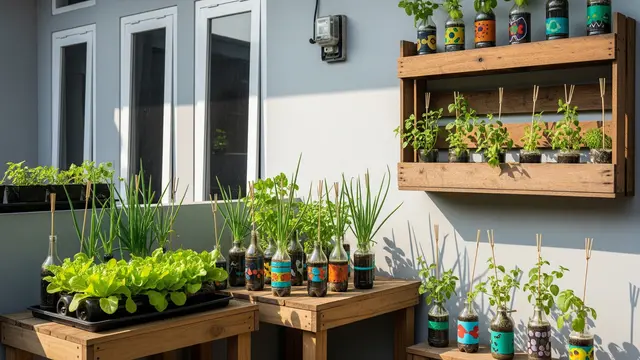 Edible Garden di Teras Kecil