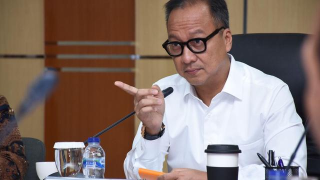 Menteri Perindustrian (Menperin) Agus Gumiwang Kartasasmita di Jakarta, Jumat (5/6/2020). (Dok Kemenperin)