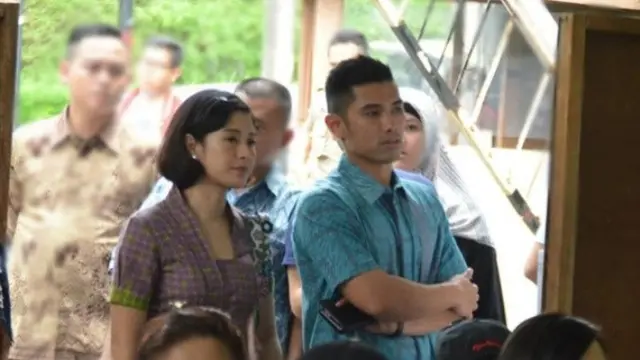 Kedatangan Indraguna sebagai saksi kasus suap PT Garuda. © KapanLagi.com®/Bayu Herdianto