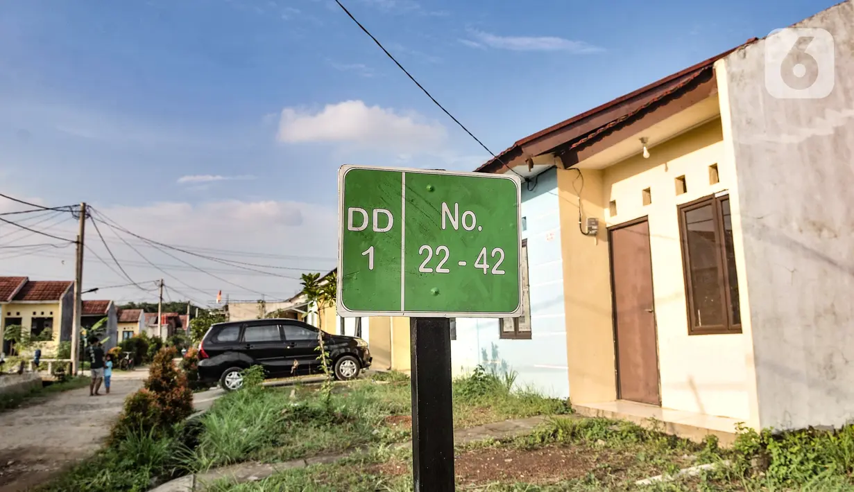 Suasana di perumahan subsidi Green Citayam City, Ragajaya, Bojong Gede, Kabupaten Bogor, Jawa Barat, Sabtu (13/2/2021). ). PT BTN Tbk optimis realisasi Kredit Pemilikan Rumah atau KPR mencapai 200-250 ribu unit pada 2021. (merdeka.com/Iqbal S Nugroho)