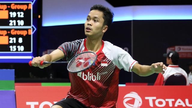 Anthony Sinisuka Ginting, Piala Thomas 2018
