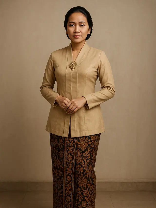 Model kebaya cantik dan elegan (Image by ChatGPT)