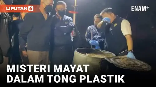 VIDEO: Heboh Penemuan Mayat Warga Korea Selatan di Tong Plastik