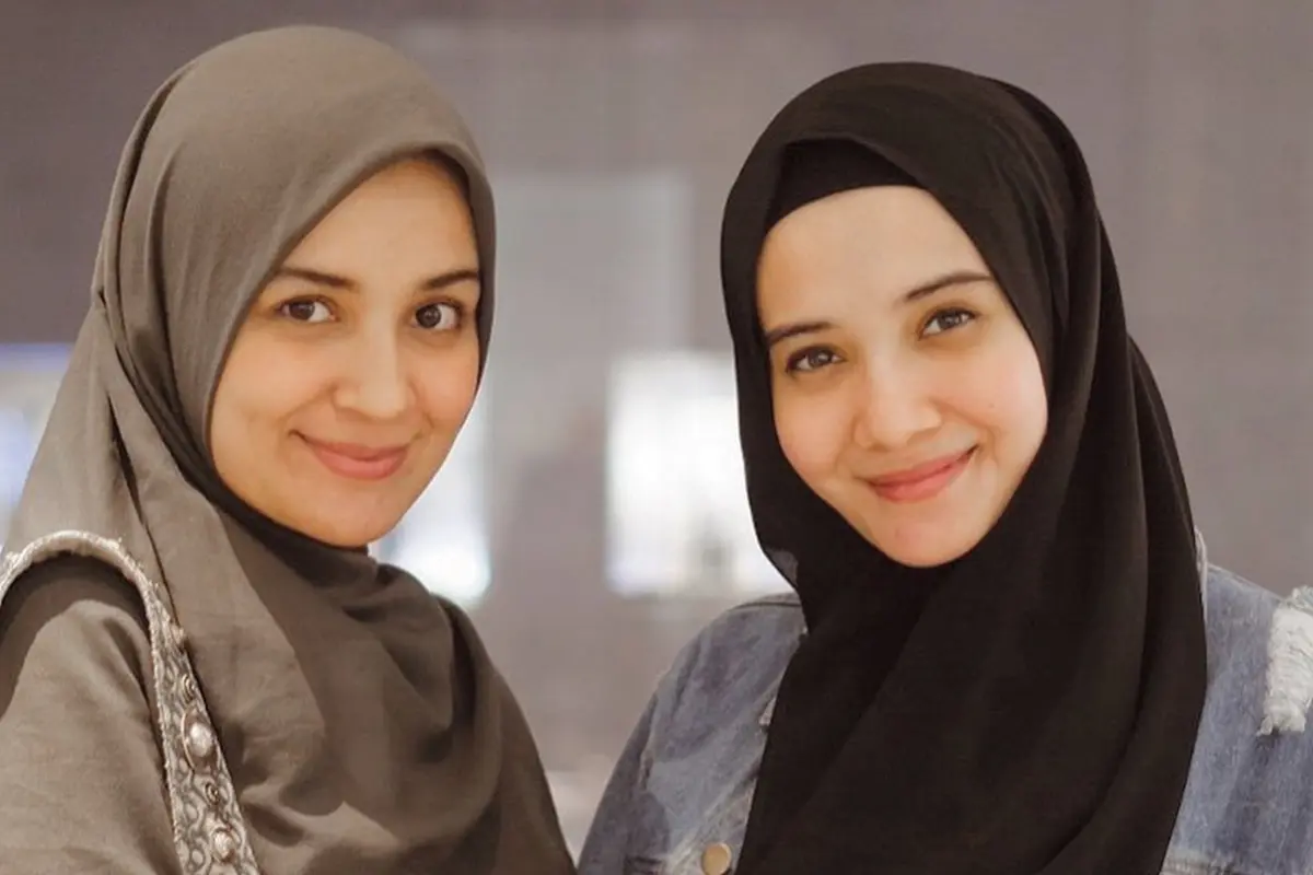Zaskia dan Shireen dan Zaskia SUngkar. Shireen Sungkar