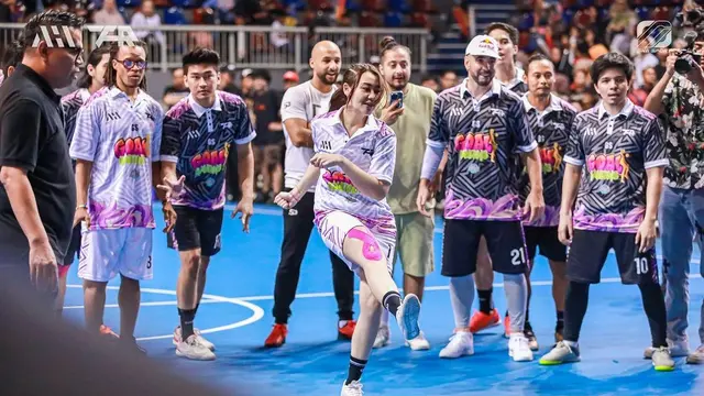 Aaliyah Massaid main futsal (Instagram/aaliyah.massaid)