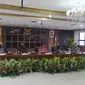 Menteri Keuangan Sri Mulyani Indrawati, dalam Konferensi Pers Panitia Seleksi DK Otoritas Jasa Keuangan (OJK), di DJPK Kemenkeu, Jumat (31/12/2021).