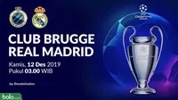 Liga Champions - Club Brugge Vs Real Madrid (Bola.com/Adreanus Titus)