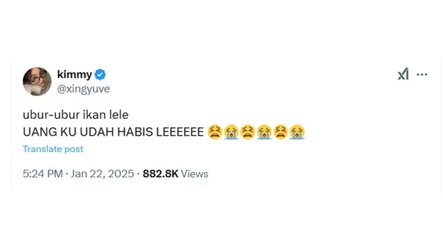 6 Cuitan Netizen Pakai Pantun 'Ubur-Ubur Ikan Lele' Ini Kocak
