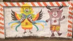 Maskot Asian Games 2018 terlihat di Kelurahan Rawaterate, Jakarta, (14/7). Euforia jelang Asian Games 2018  Jakarta-Palembang adalah Jiwa dari "Energy of Asia" terbentang pada keberagaman budaya, bahasa dan peninggalan sejarah. (Merdeka.com/Imam Buhori)