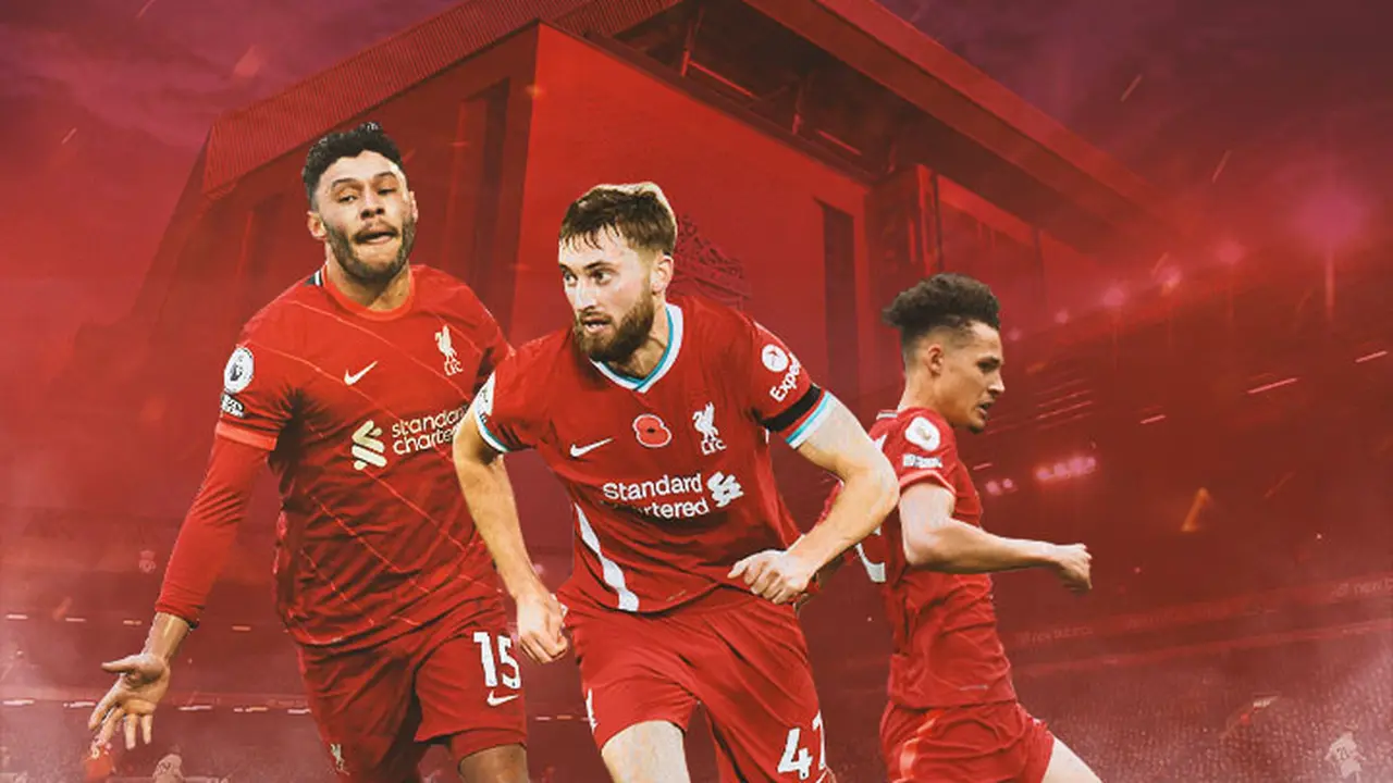 Ilustrasi - Alex Oxlade-Chamberlain, Nat Phillips, Rhys Williams
