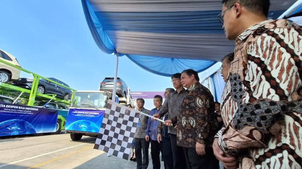 Cetak Sejarah, Ekspor Toyota dari Indonesia Tembus 3 Juta Unit (Arief A/Liputan6.com)