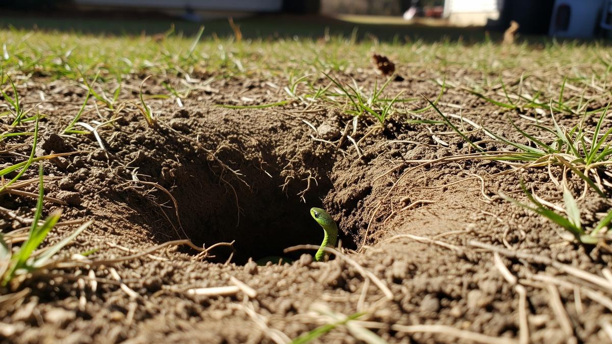 Cara Mengetahui Ular Sedang Bersarang di Lubang Halaman Rumah, Ini Tandanya
