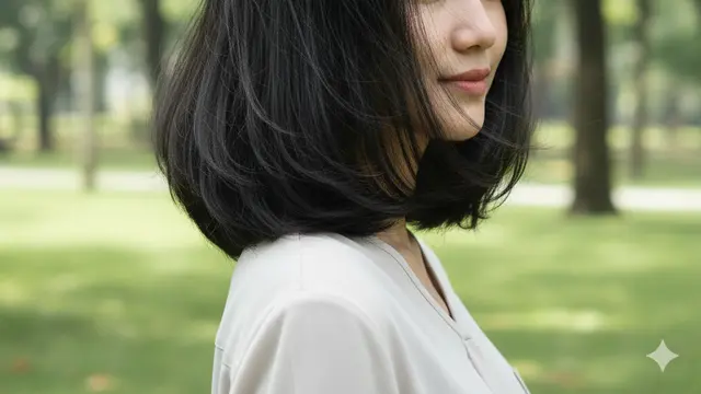 Rambut Pendek Wanita Kurus