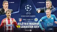 Susunan Pemain Atletico Madrid Vs Leicester City