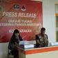 Gugus Tugas Tarakan mengumumkan dua jemaah Ijtima Gowa, Sulsel positif virus Corona Covid-19. (Foto: Liputan6.com/Siti Hadiani)