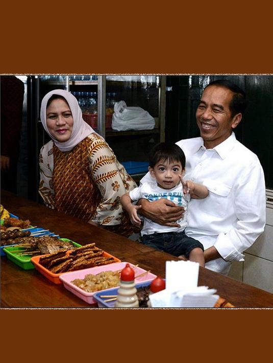 Liburan, Presiden Jokowi Kumpul Bersama Anak dan Cucu 