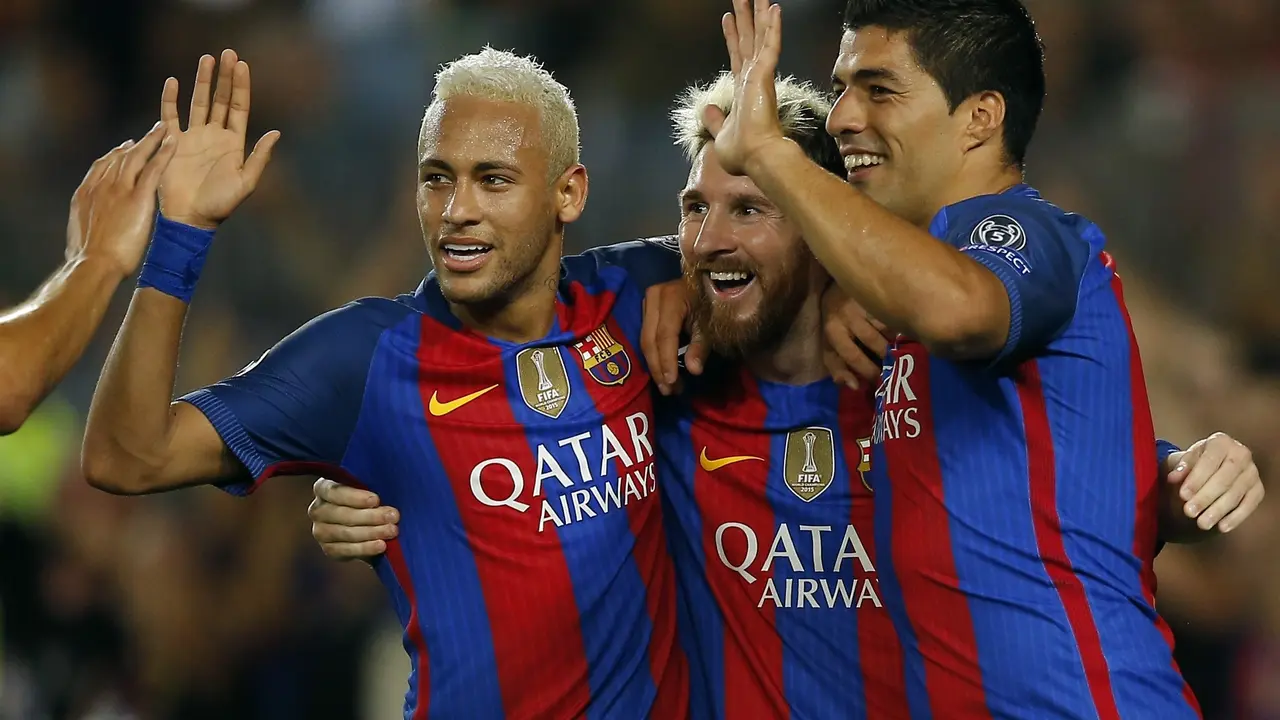 Lionel Messi Neymar Luis Suarez
