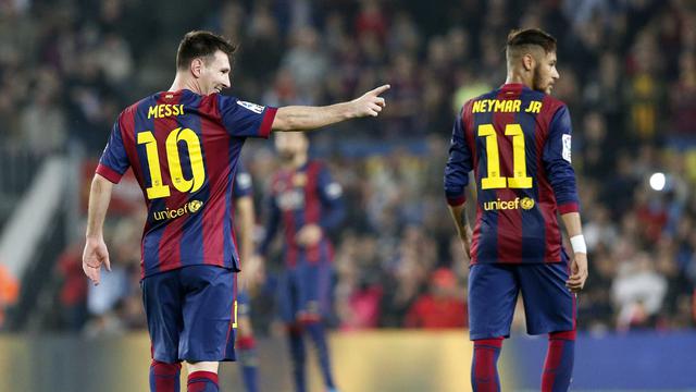 Lionel Messi dan Neymar da Silva