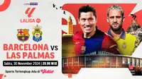 Link Siaran Langsung Liga Spanyol: Barcelona vs Las Palmas di Vidio