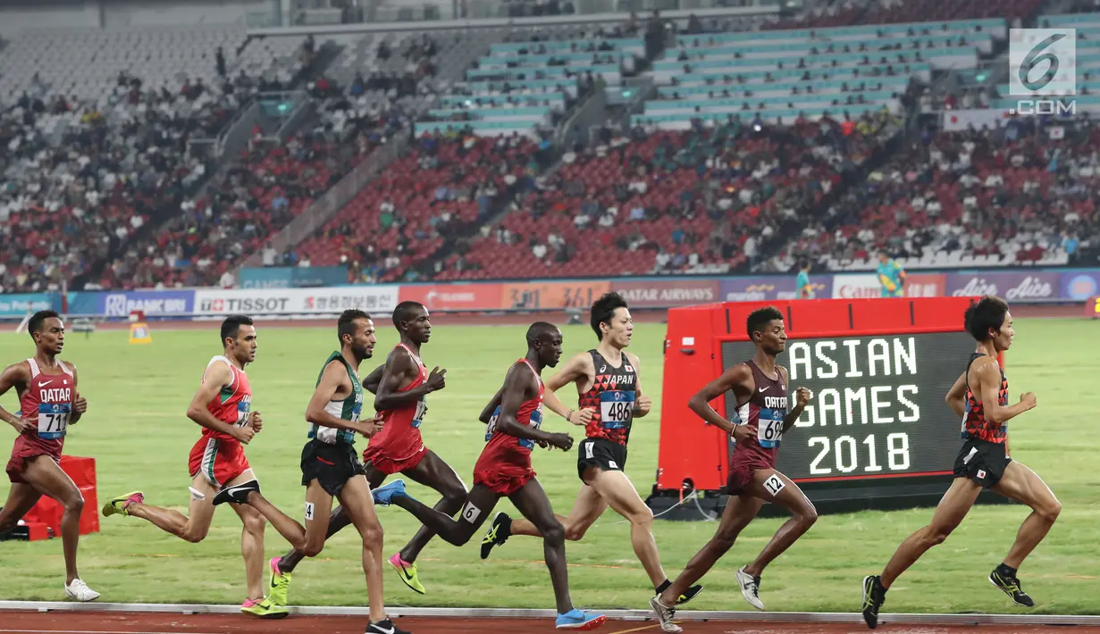FOTO: Dua Pelari Putra Indonesia Gagal Meraih Medali di Lari 3000 meter ...