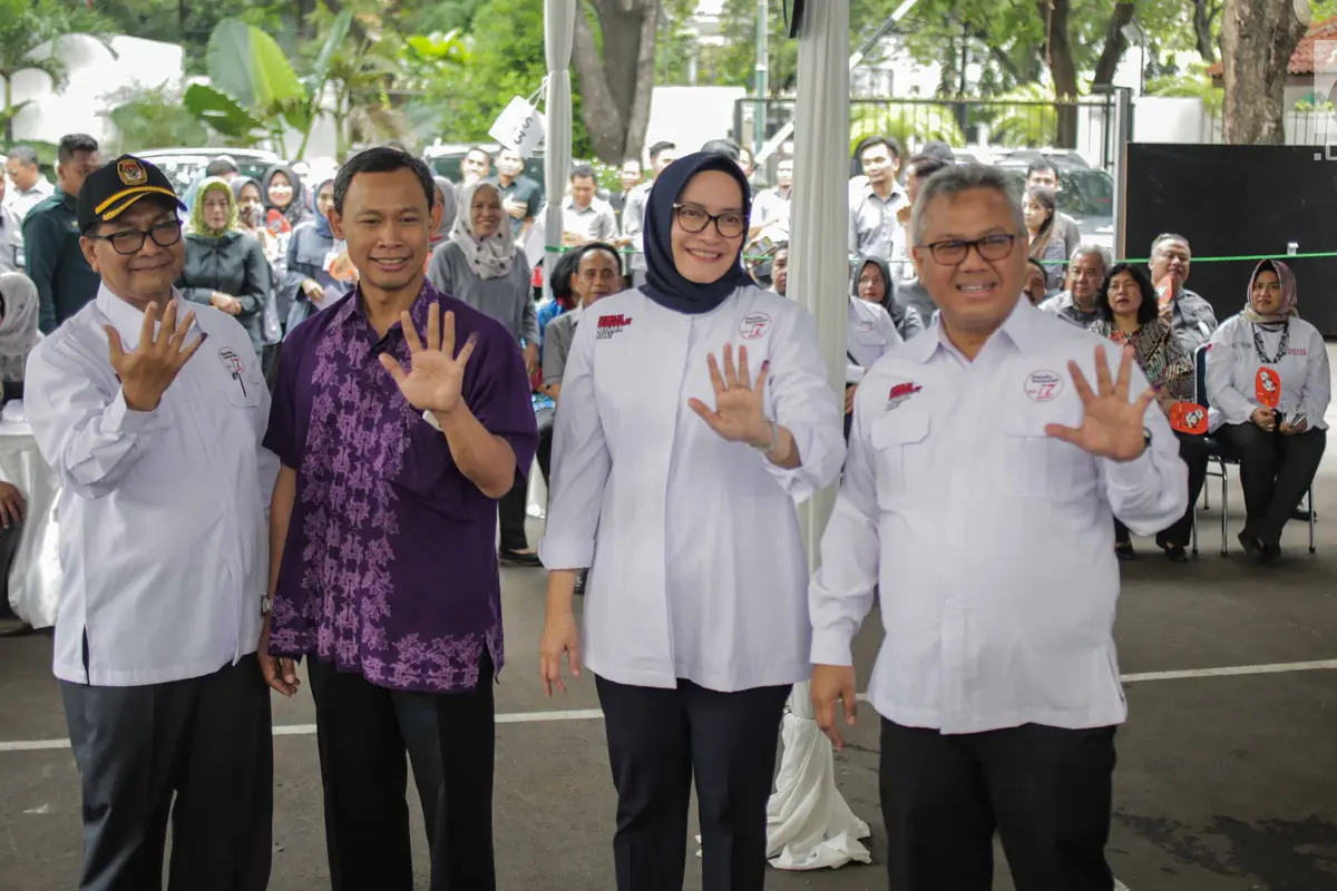 KPU Simulasi Pemungutan dan Penghitungan Suara Pemilu 2019