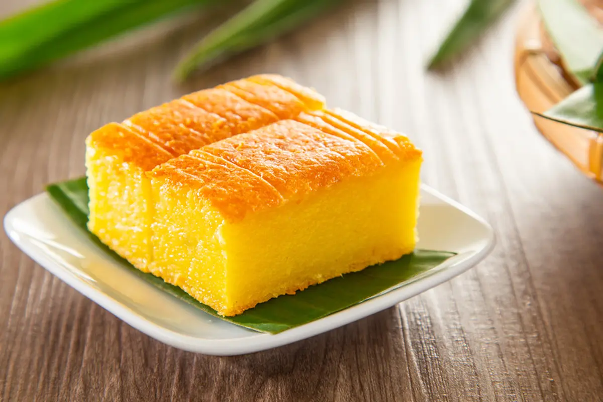 bingka singkong panggang kukus