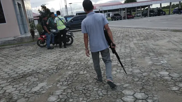 Tim sniper Bandara Halu Oleo