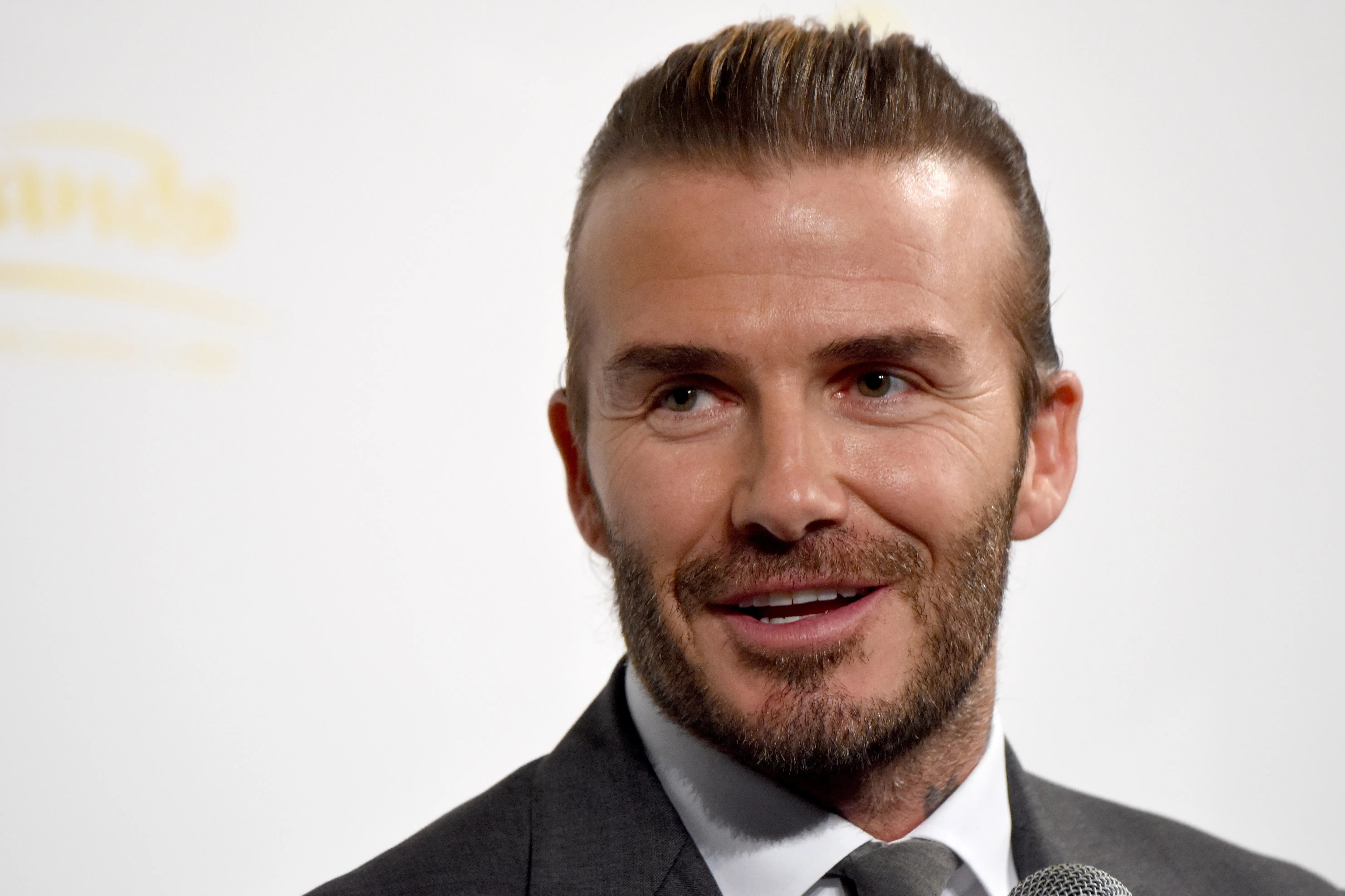 David Beckham yakin AC Milan bakal kembali berjaya. (AFP / TORU YAMANAKA)