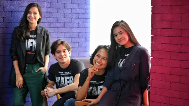 [Bintang] Media visit pemain film Kafir