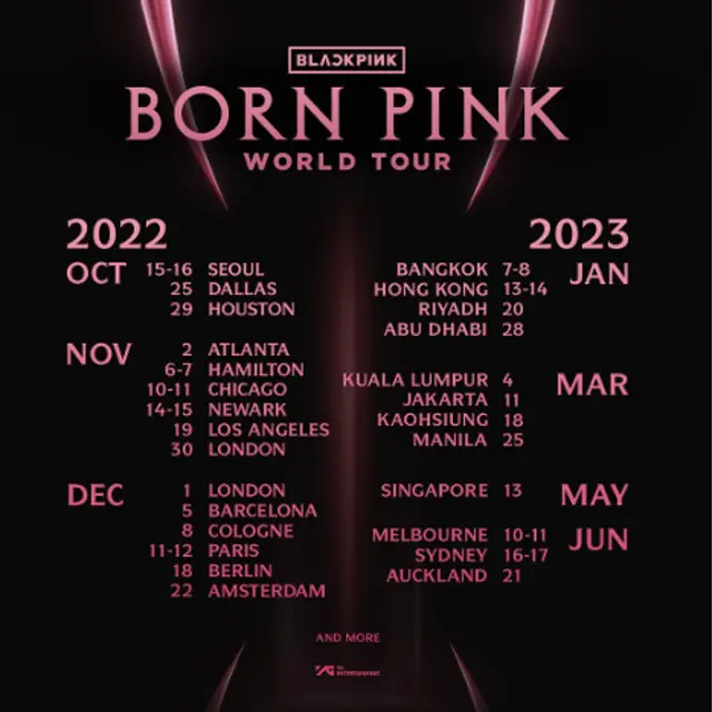 JADWAL WORLD TOUR! 