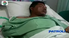 Pekerja proyek pembangunan LRT yang tertimpa besi 2 meter masih jalani perawatan di Rumah Sakit Columbia Asia, Jakarta Timur.