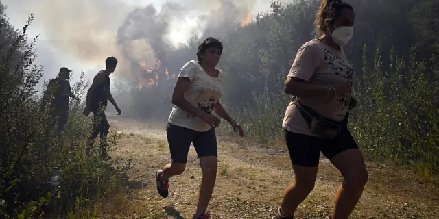Suhu Panas Ekstrem, Kebakaran Hutan Besar di Spanyol Meluas