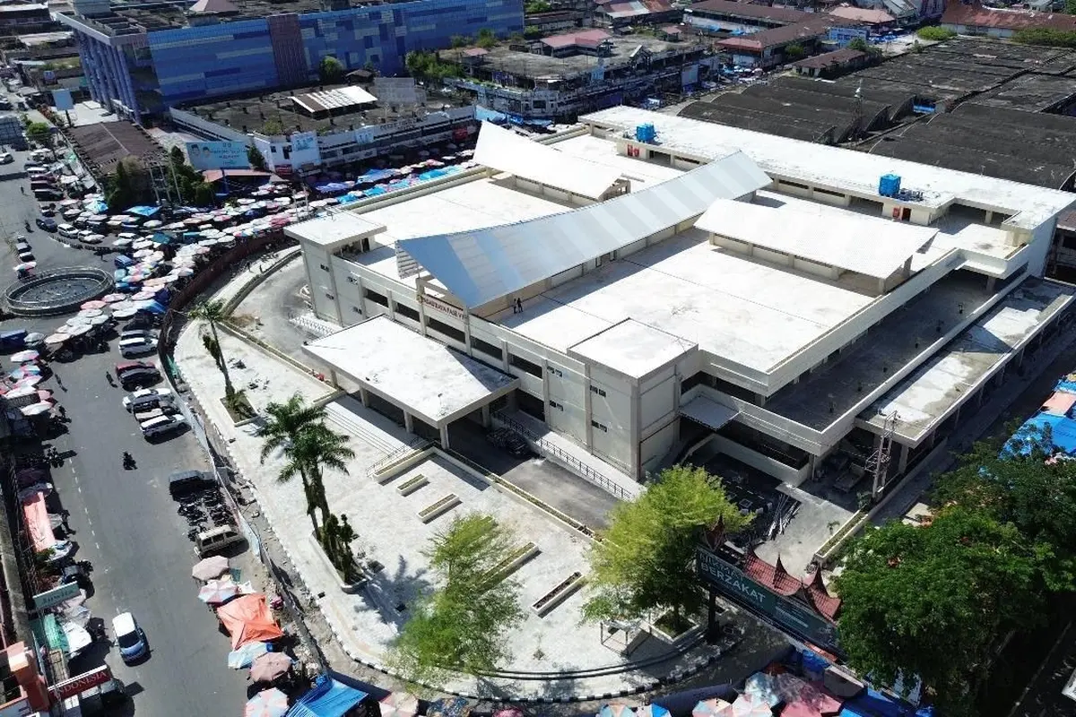 Kementerian PU Tuntas Bangun 2 Pasar Rakyat di Sumatera Baratarat. (Foto: Kementerian PU)