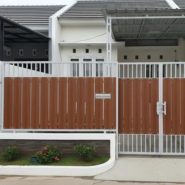 9 Kombinasi Material Pagar yang Membuat Rumah Terlihat Lebih Mahal dari Harga Aslinya