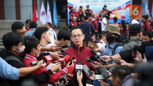 Pengukuhan Kontingen Indonesia untuk SEA Games 2023