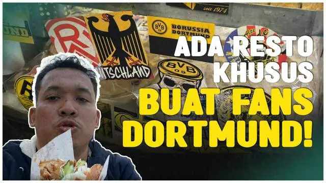 Jurnalis Bola.com (Gerendo Pradigdo) berkesempatan untuk menikmati wisata kuliner di restoran khusus untuk fans Borussia Dortmund loh! Seperti apa keseruannya? Berikut video selengkapnya.