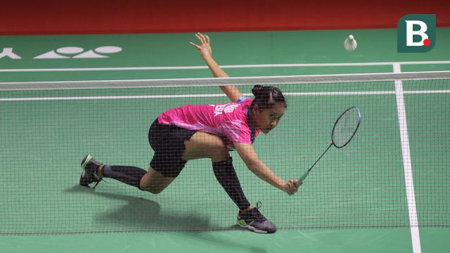 Foto: Putri KW Tumbang, Tunggal Putri Menyisakan Gregoria Mariska Tunjung di Babak 16 Besar Daihatsu Indonesia Masters 2022