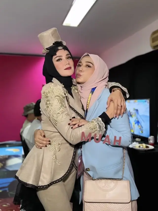 Mulan Jameela saat di Pestapora 2024.