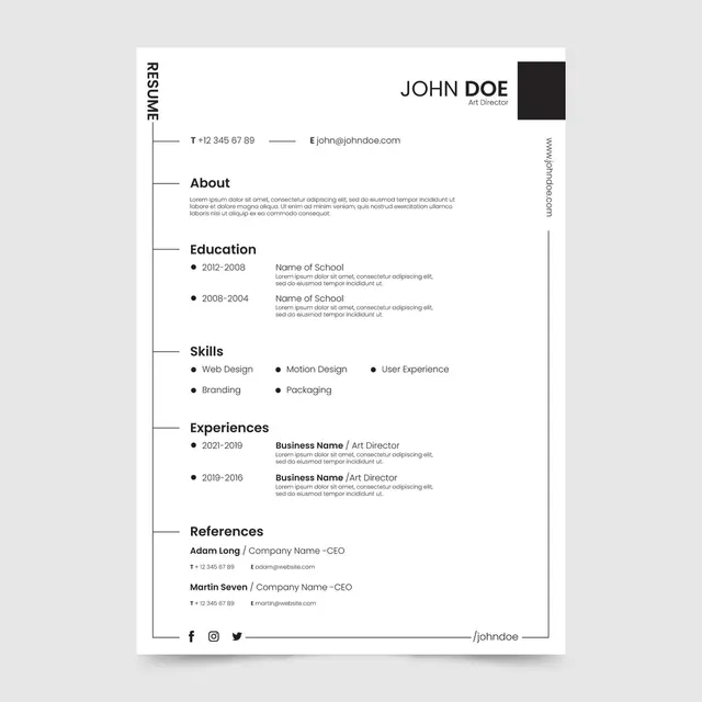 Contoh CV