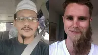 6 Potret Pria dengan Janggut Absurd Ini Bikin Tepuk Jidat, Kocak