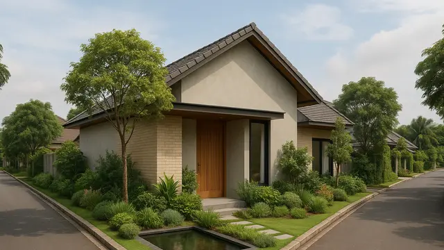 7 Model Rumah di Lahan Tusuk Sate yang Tetap Estetik dan Nyaman Ditinggali