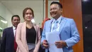 Jessica Kumala Wongso bersama kuasa hukumnya, Otto Hasibuan datang langsung ke Pengadilan Negeri Jakarta Pusat. (merdeka.om/Arie Basuki)
